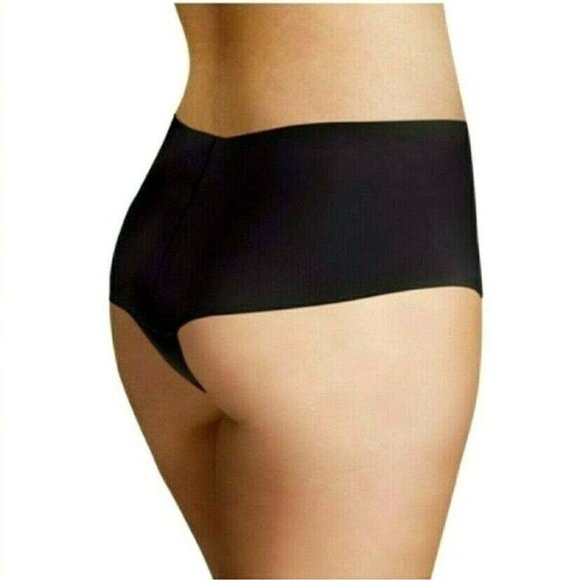 Maidenform Curvy Cooling Shaping Thong Firm Control Black Plus Size 3X NEW - Picture 1 of 9